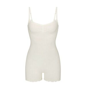 NWT Skims Pointelle Logo Onesie 4X